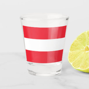 Flagge Österreichs Schnapsglas