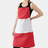 Flagge Österreichs Schürze (InSitu)