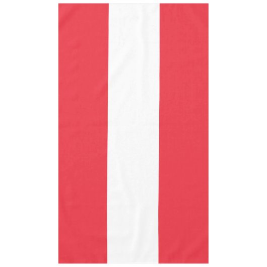 Flagge Österreichs Tischdecke (Vorderseite)