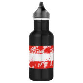 Flagge Österreichs Trinkflasche (Rechts)