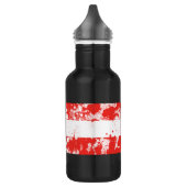 Flagge Österreichs Trinkflasche (Links)
