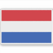 Flagge Ostrumäniens (1878-1908) Aufkleber (Vorderseite)