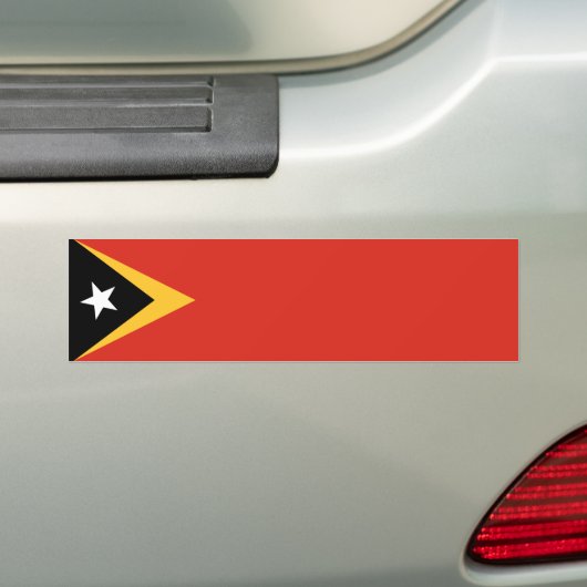 Flagge Osttimors Autoaufkleber (Auf Auto)