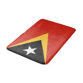 Flagge Osttimors Badematte (Schrägansicht)
