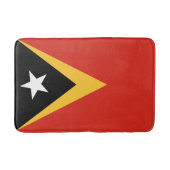 Flagge Osttimors Badematte (Vorderseite)