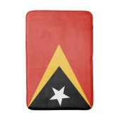 Flagge Osttimors Badematte (Vorderseite Vertikal)