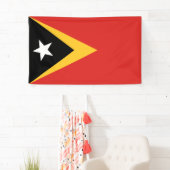 Flagge Osttimors Banner (Insitu)