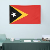 Flagge Osttimors Banner (Messeveranstaltung)