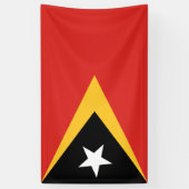 Flagge Osttimors Banner (Vertikal)