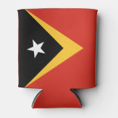 Flagge Osttimors Dosenkühler (Vorderseite)