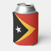 Flagge Osttimors Dosenkühler (Kanne Rückseite)