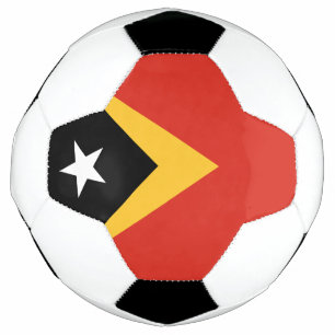 Flagge Osttimors Fußball