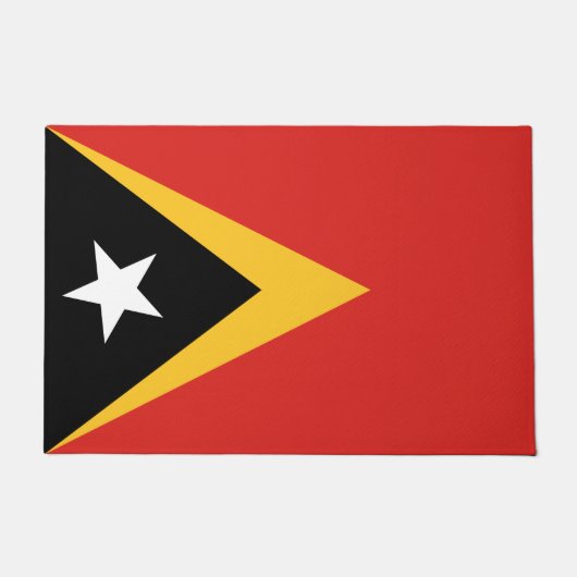 Flagge Osttimors Fußmatte (Vorderseite)