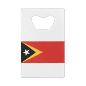 Flagge Osttimors Geldbeutel Flaschenöffner (Rückseite)