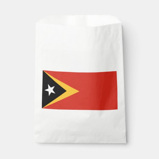 Flagge Osttimors Geschenktütchen (Vorderseite)