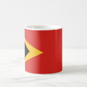 Flagge Osttimors Kaffeetasse (Mittel)