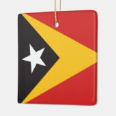 Flagge Osttimors Keramikornament (Links)