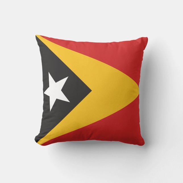 Flagge Osttimors Kissen (Vorderseite)