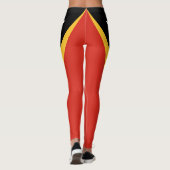 Flagge Osttimors Leggings (Rückseite)