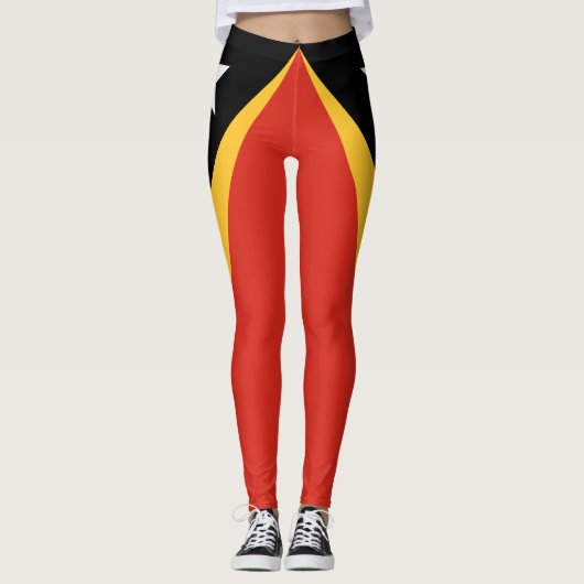 Flagge Osttimors Leggings (Vorderseite)