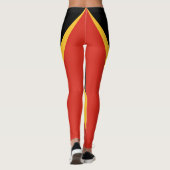 Flagge Osttimors Leggings (Rückseite)