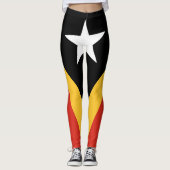 Flagge Osttimors Leggings (Vorderseite)
