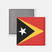 Flagge Osttimors Magnet (Vorderseite/Rückseite)