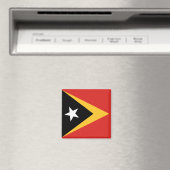 Flagge Osttimors Magnet (In Situ (Geschirrspüler))