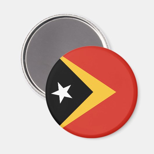 Flagge Osttimors Magnet (Vorderseite/Rückseite)