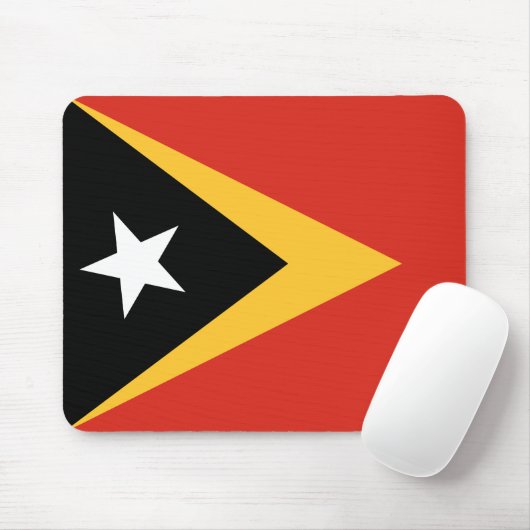 Flagge Osttimors Mousepad (Mit Mouse)