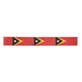Flagge Osttimors Satinband (Vorderseite)