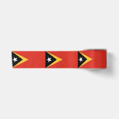 Flagge Osttimors Satinband (Vorderseite)