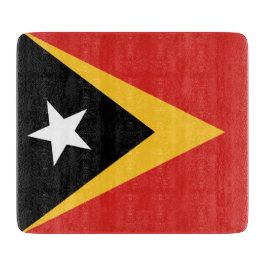 Flagge Osttimors Schneidebrett