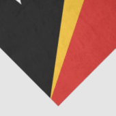 Flagge Osttimors Seidenpapier (Ausschnitt)