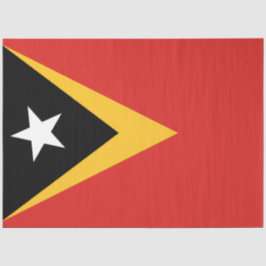 Flagge Osttimors Seidenpapier