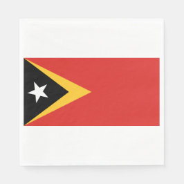 Flagge Osttimors Serviette