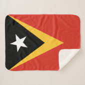 Flagge Osttimors Sherpadecke (Vorderseite (Horizontal))