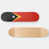 Flagge Osttimors Skateboard (Horizontal)