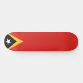 Flagge Osttimors Skateboard (Horizontal)