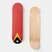 Flagge Osttimors Skateboard (Vorderseite)