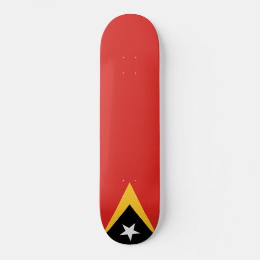 Flagge Osttimors Skateboard (Vorderseite)