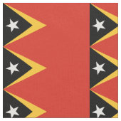 Flagge Osttimors Stoff (Nahaufnahme)