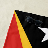 Flagge Osttimors Strandtuch (Beispiel)