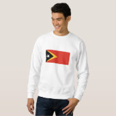 Flagge Osttimors Sweatshirt (Vorne ganz)