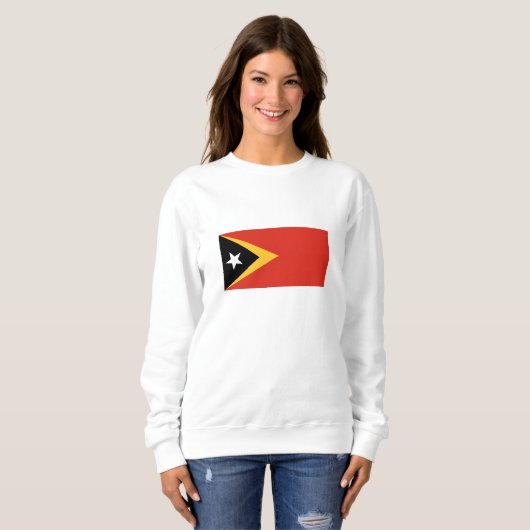 Flagge Osttimors Sweatshirt (Vorne ganz)