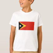 Flagge Osttimors T-Shirt (Vorderseite)