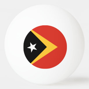 Flagge Osttimors Tischtennisball