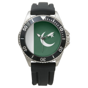 Flagge Pakistans Armbanduhr