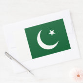 Flagge Pakistans: Aufkleber (Umschlag)
