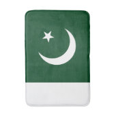 Flagge Pakistans Badematte (Vorderseite Vertikal)